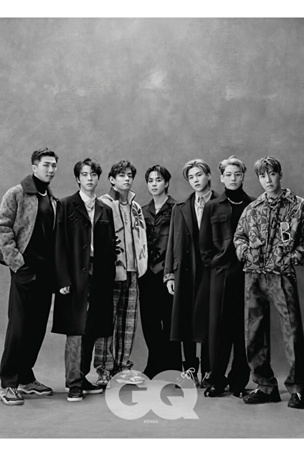 Bts Mag Table ملصق خشبي ديكور Code5394