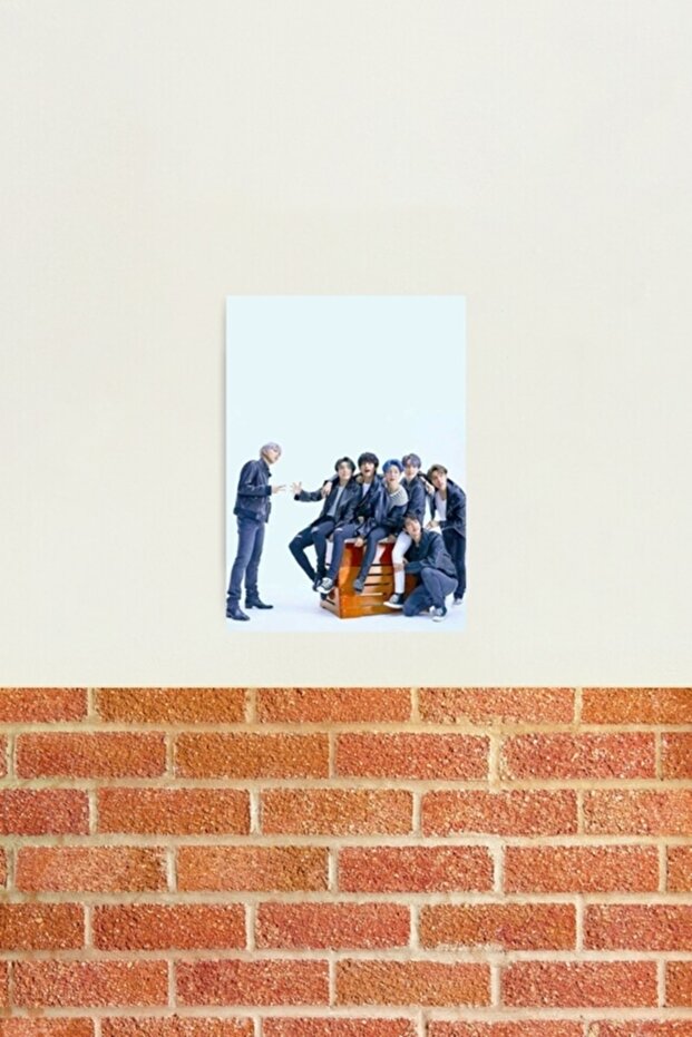 Bts Table Wooden Poster Decorative Code5976 - 2