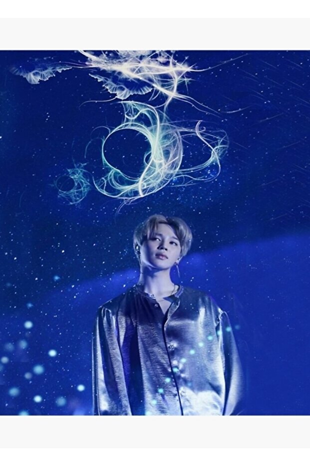 ملصق زخرفي خشبي مزخرف بالألوان رقم 2 BTS