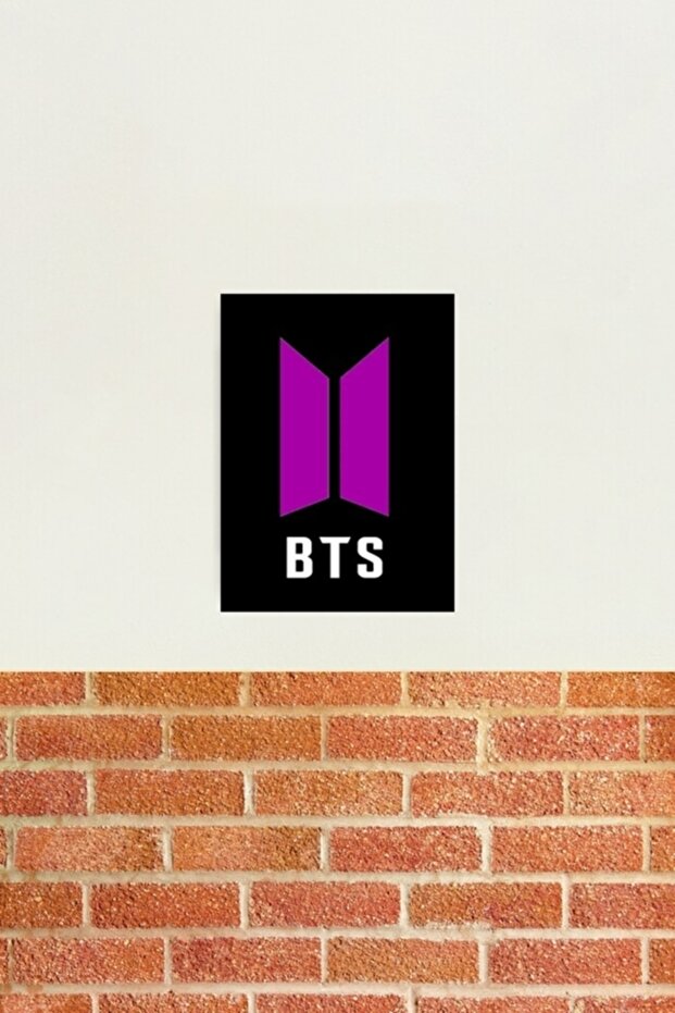 Bts Logo Table Wooden Poster Decorative Code5315 - 2