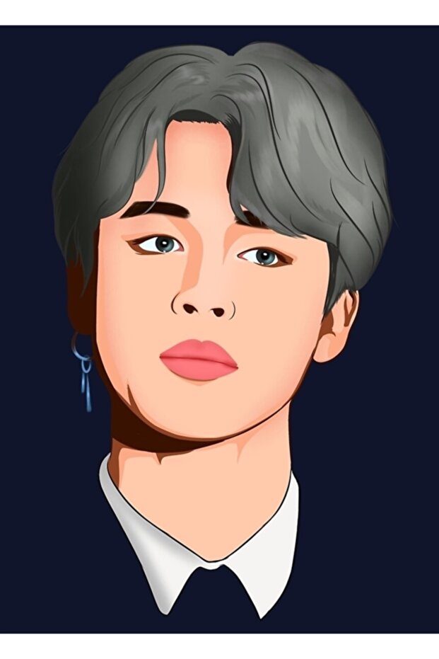 Bts Jimin لوحة خشبية ملصق ديكور Code5014