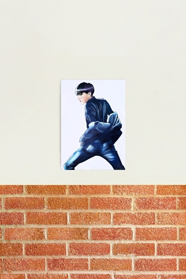 Bts Jhope Table Wooden Poster Decorative Code4992 - 2