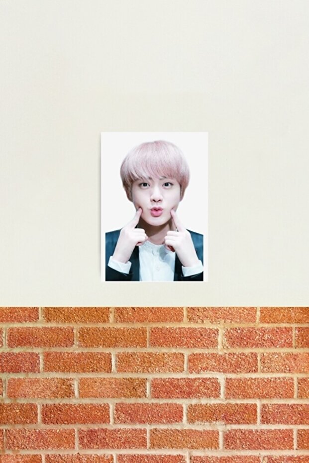 Bts Jin Table Wooden Poster Decorative Code5486 - 2
