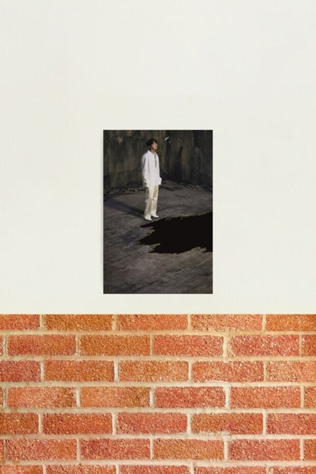 Bts J-hope Table Wood Poster Decorative Code4750 - 2
