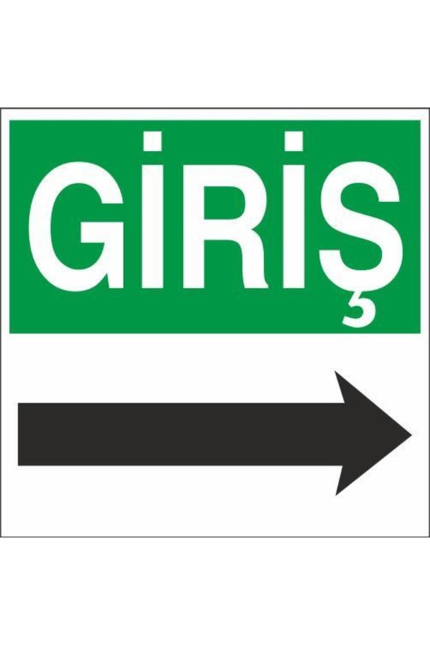 25x35 Pvc Giriş Sağ Ok