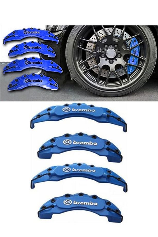 Brembo Mavi Fren Disk Kaliper Kapağı 4'lü Set - 1