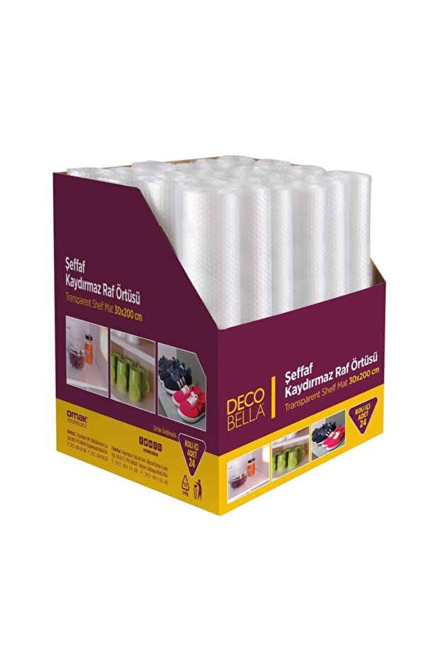 Şeffaf Raf Örtüsü 30x200 Cm - 5
