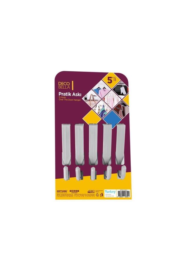 5-Piece Practical Hanger Gray Color - 1