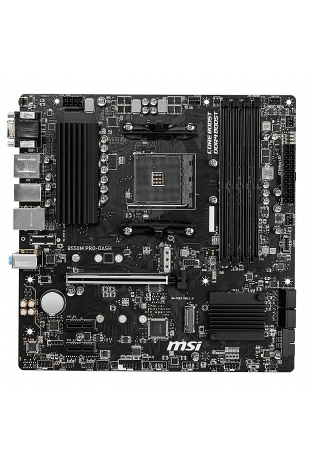 B550m Pro-vdh 4xddr4 Vga/dvı/hdmı 2xm.2 1xglan Usb3 Am4 Anakart - 2
