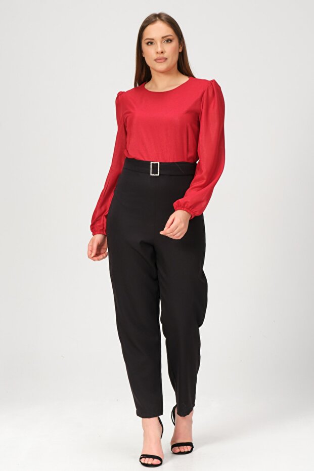 Çift Renkli Şık Tulum - 8