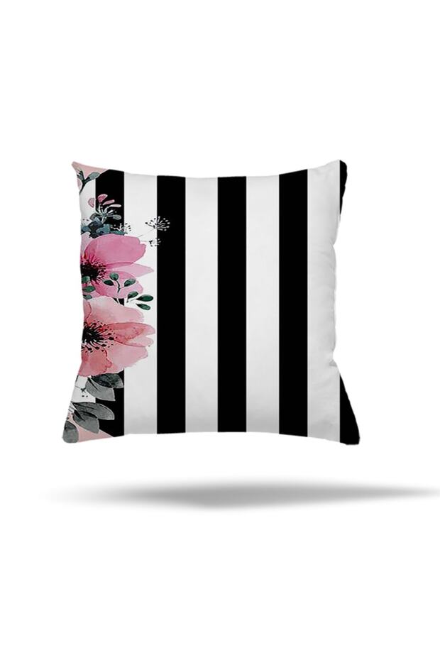 Geometric Peacock Pattern - Hidden Zipper Pillow Case - 1