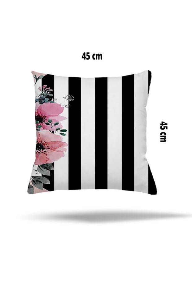 Geometric Peacock Pattern - Hidden Zipper Pillow Case - 2