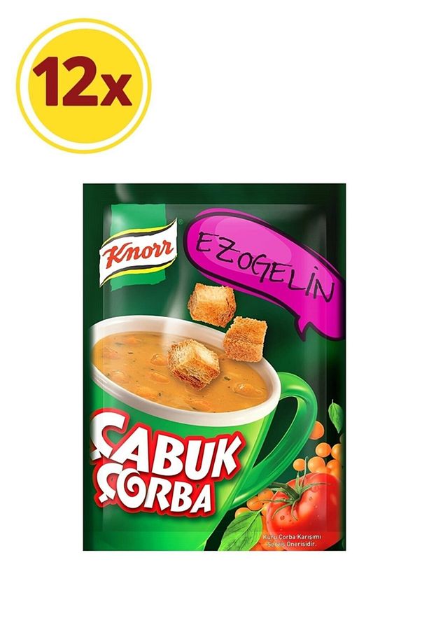 Çabuk Knorr Çorba Ezogelin 12 Adet - 2
