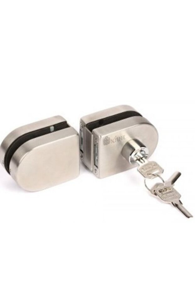 Cam Kapı Kilidi Çiftli - Anahtarlı (1004) - 1