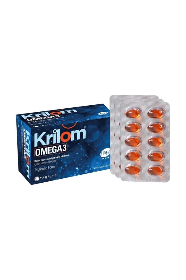 Krilom Omega-3 50 Yumuşak Kapsül 8680133000317 - 1