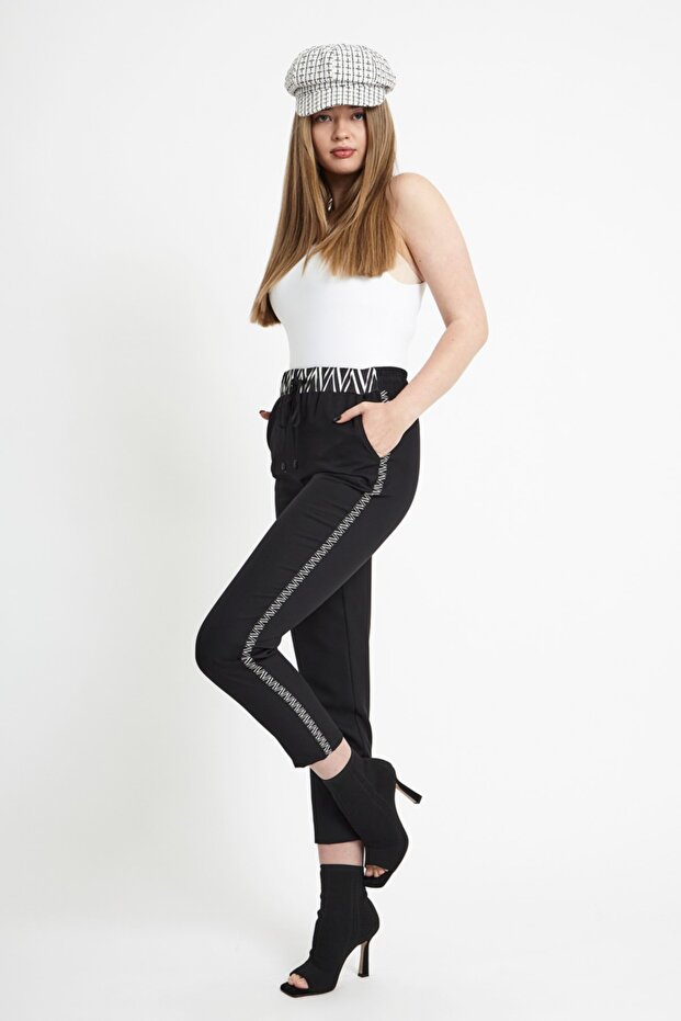 Ελαστικό παντελόνι μέσης - 6