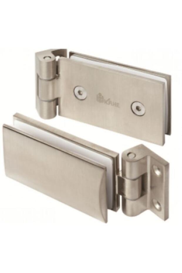 Cam Kapı Menteşesi - Duvar Paslanmaz - C420 - 1