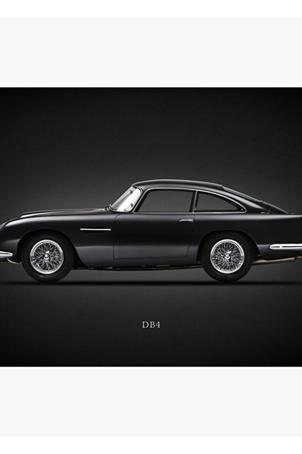 1963 Db4 طاولة خشبية ملصق ديكور