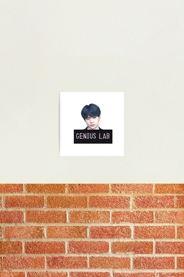 Suga Table Wooden Poster Decorative Code5891 - 2