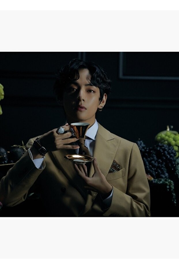 Map Of The Soul: 7 - V Concept Photo Version 3 Table Wood Poster Decorative Code155