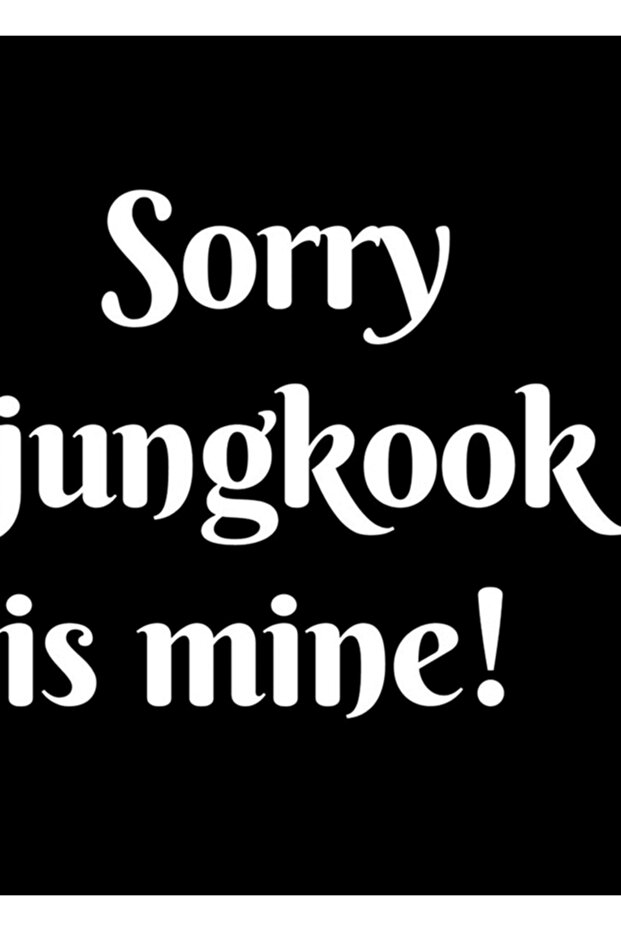 I'm sorry Jungkook! Painting Wood Poster Decorative Code1994
