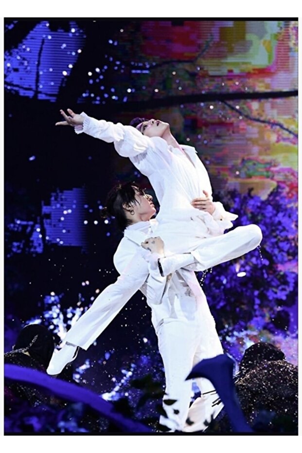 Jikook Mma'20 Table Wooden Poster Decorative Code3769