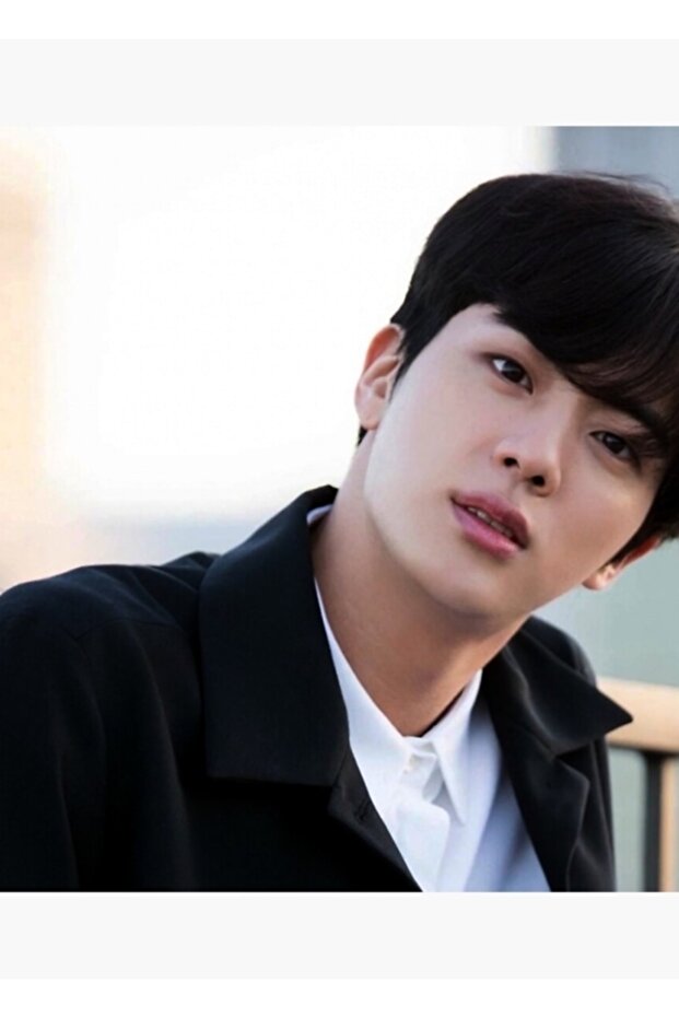 Hello Jin Tablo Poster decorativ din lemn Cod4629 - 1