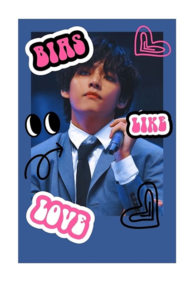 Bangtansonyeon Painting Wooden Poster Decorative Code3155
