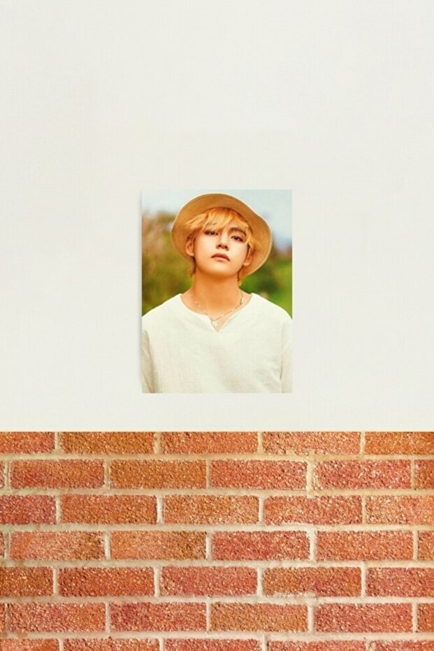 Taehyung Table Wooden Poster Decorative Code5125 - 2