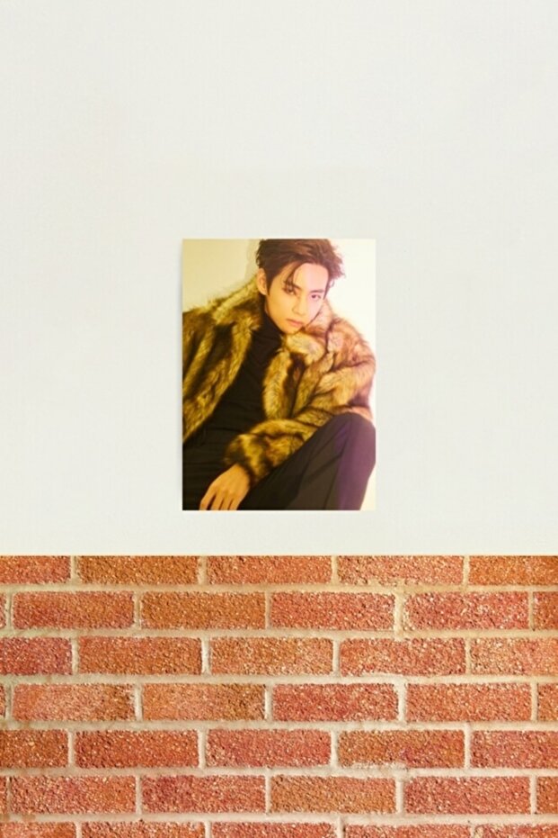 Taehyung Table Wooden Poster Decorative Code5212 - 2