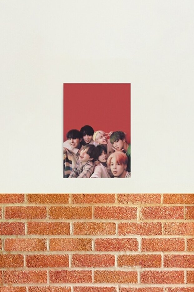 Bts Table Wooden Poster Decorative Code5933 - 2