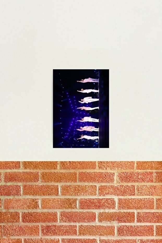 Poster decorativ din lemn Bts Tablo Cod5994 - 2