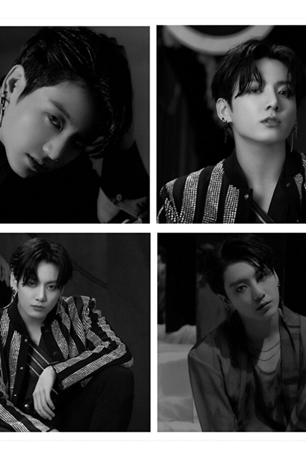 BTS مفتوح: e | جك | لوحة جونغكوك ملصق خشبي ديكور Code1625