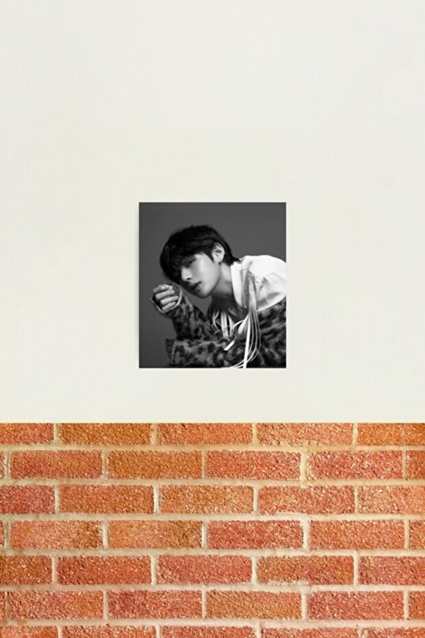 Bts V Table Wooden Poster Decorative Code5800 - 2
