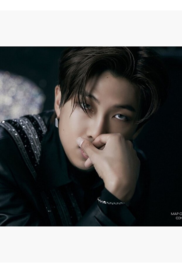 BTS مفتوح: e | Rm طاولة خشبية ملصق ديكور Code3734