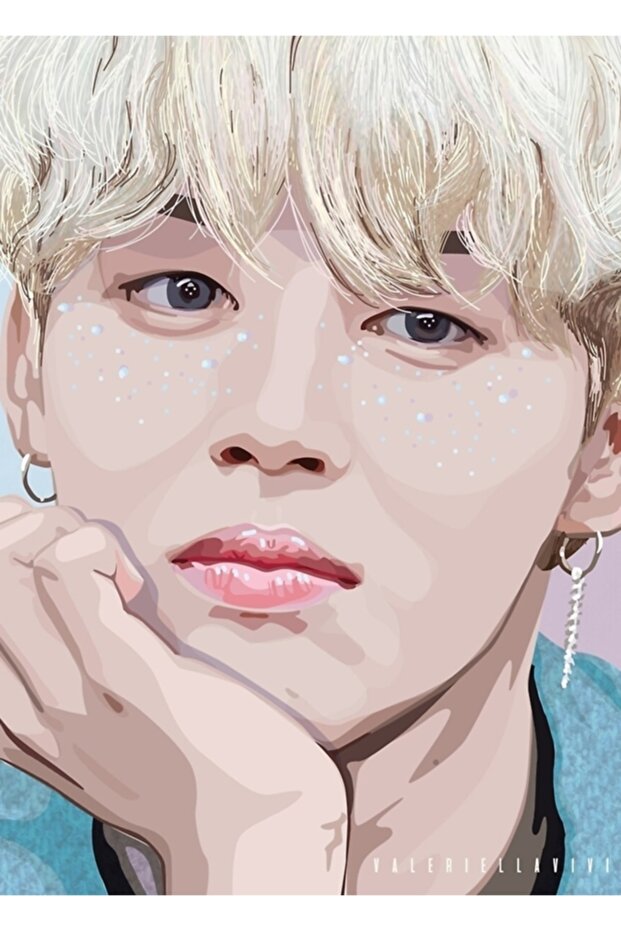 Dreaming - Bts Jimin Painting Wooden Poster Decorative Code1805