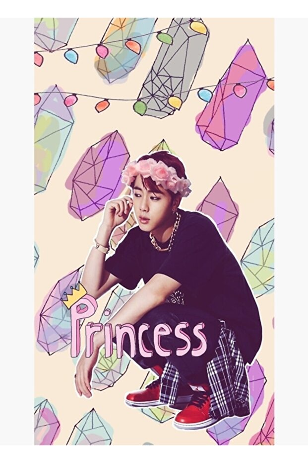 Bts Jin Table Wooden Poster Decorative Code5519 - 1