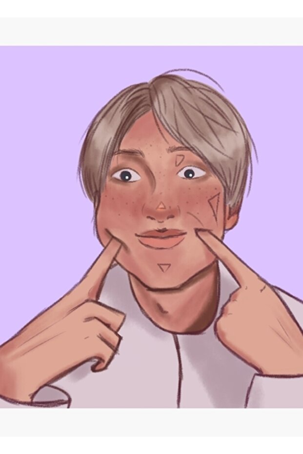 Bts Namjoon Table ملصق خشبي ديكور Code4603