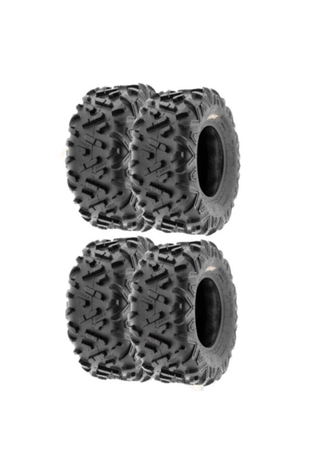 Set 19x7-8 Ve 18x9.5-8 A051 Power Iı 6 Kat Atv Ön Arka Takım Lastik - 1