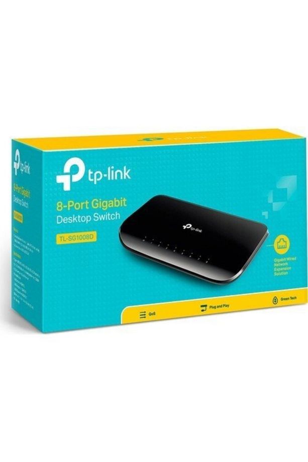 Tl-sg1008d 8 Port Gigabit Switch - 7