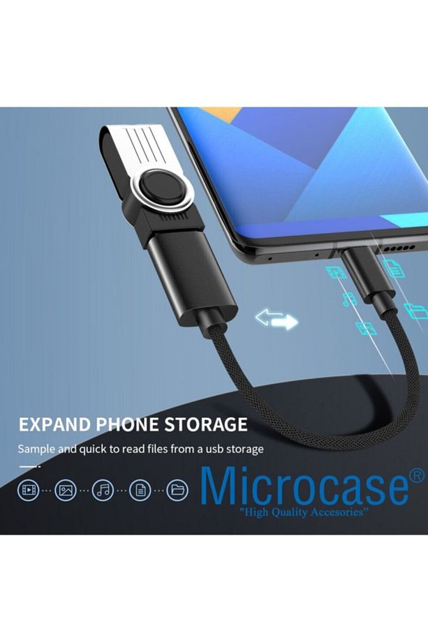 Type C Usb 3.0 Otg Adaptör - Siyah Al2599 - 4