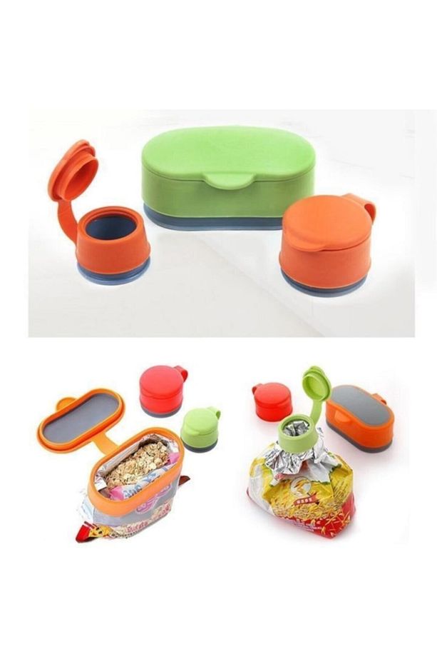 Magic Bag Cap Poşet Kapatıcı Poşet Ağzı Kapatma Aparatı - 1