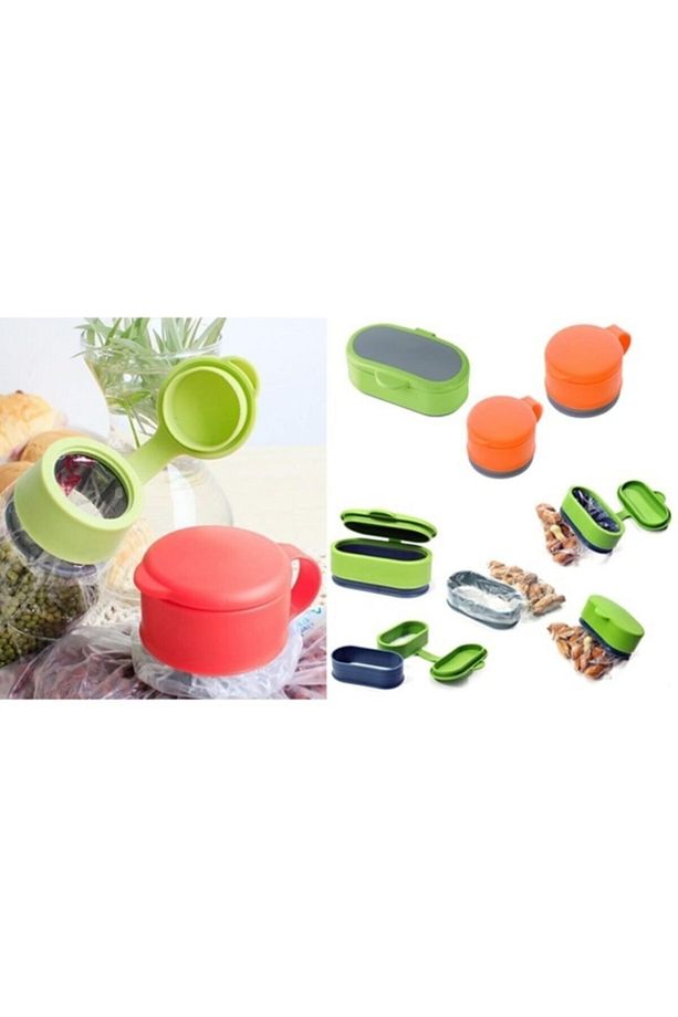 Magic Bag Cap Poşet Kapatıcı Poşet Ağzı Kapatma Aparatı - 3