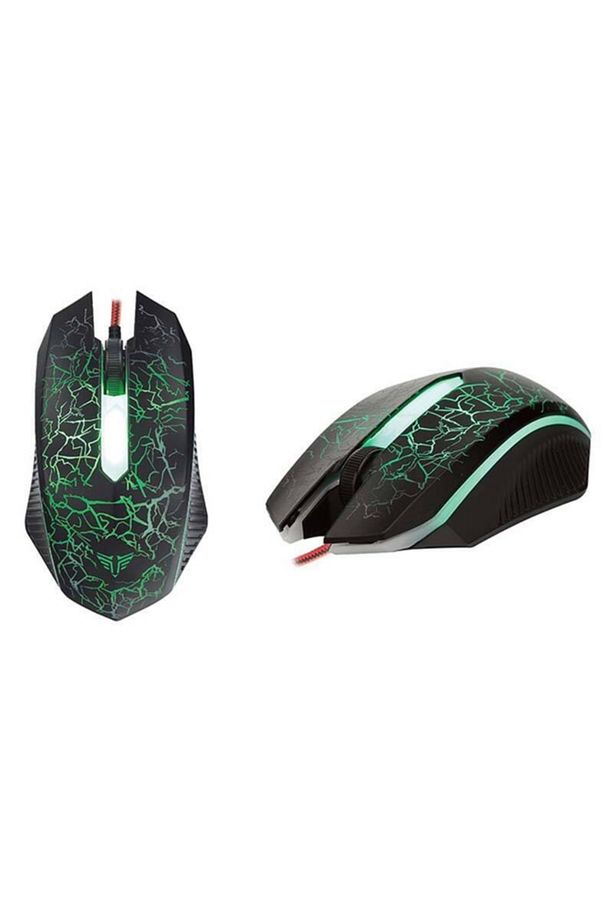 Siyah Everest Kmx-99 Usb Gökkuşağı Zemin Aydınlatmalı Q Oyuncu Klavye Ve Mouse Set - 5