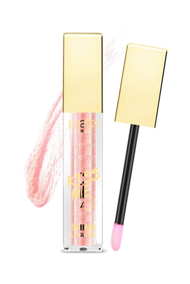 Kiss Mee Shine Lipgloss 24 Hour Lasting Lipstick Pb-170 No:3
