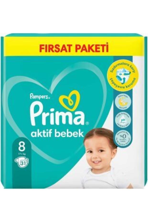 Bebek Bezi 8 Numara 17+ Kg 31 Adet - 1