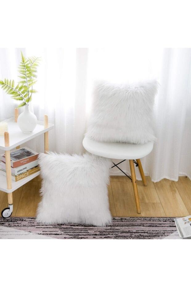 Plush Throw Pillow Case - 4