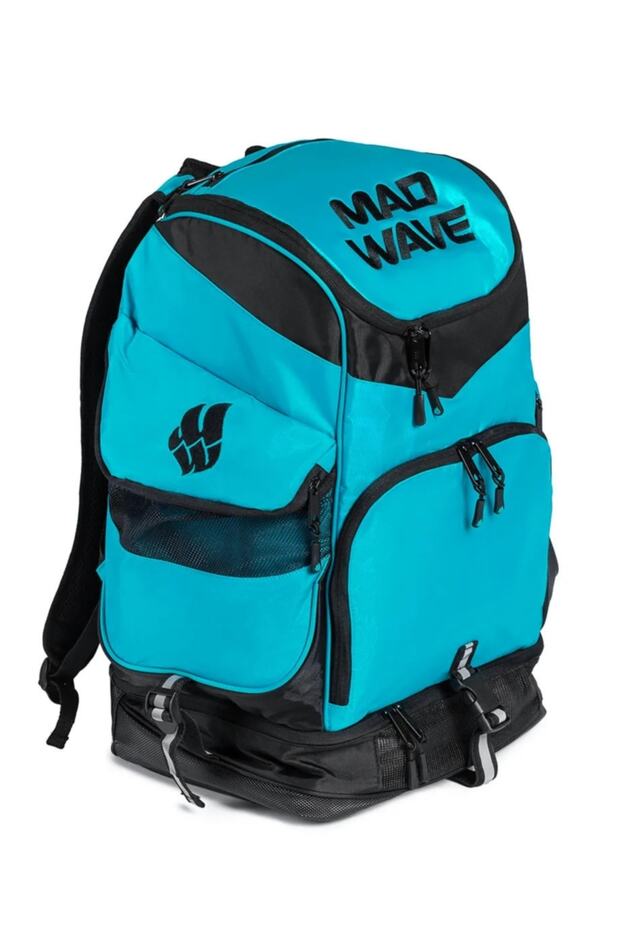 حقيبة سباحة Madwave Backpack Mad Team باللون الفيروزي (M112301016ث)