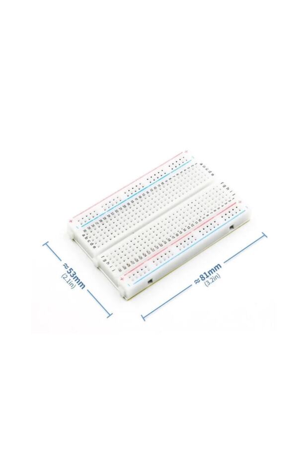 Orta Boy Breadboard 400 Pin Hücre Bread Board Protoboard Proto