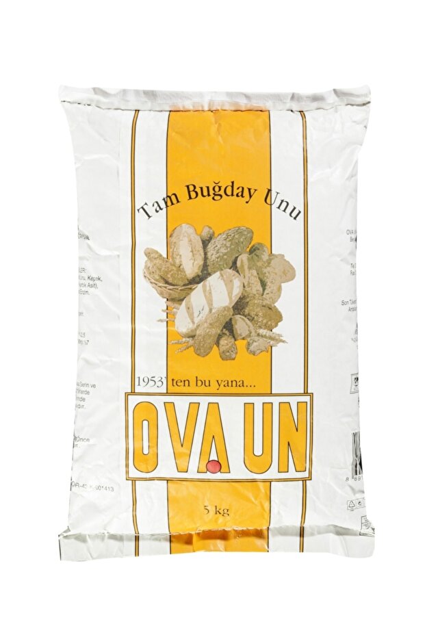 Ova Tam Buğday Unu 5 Kg - 1